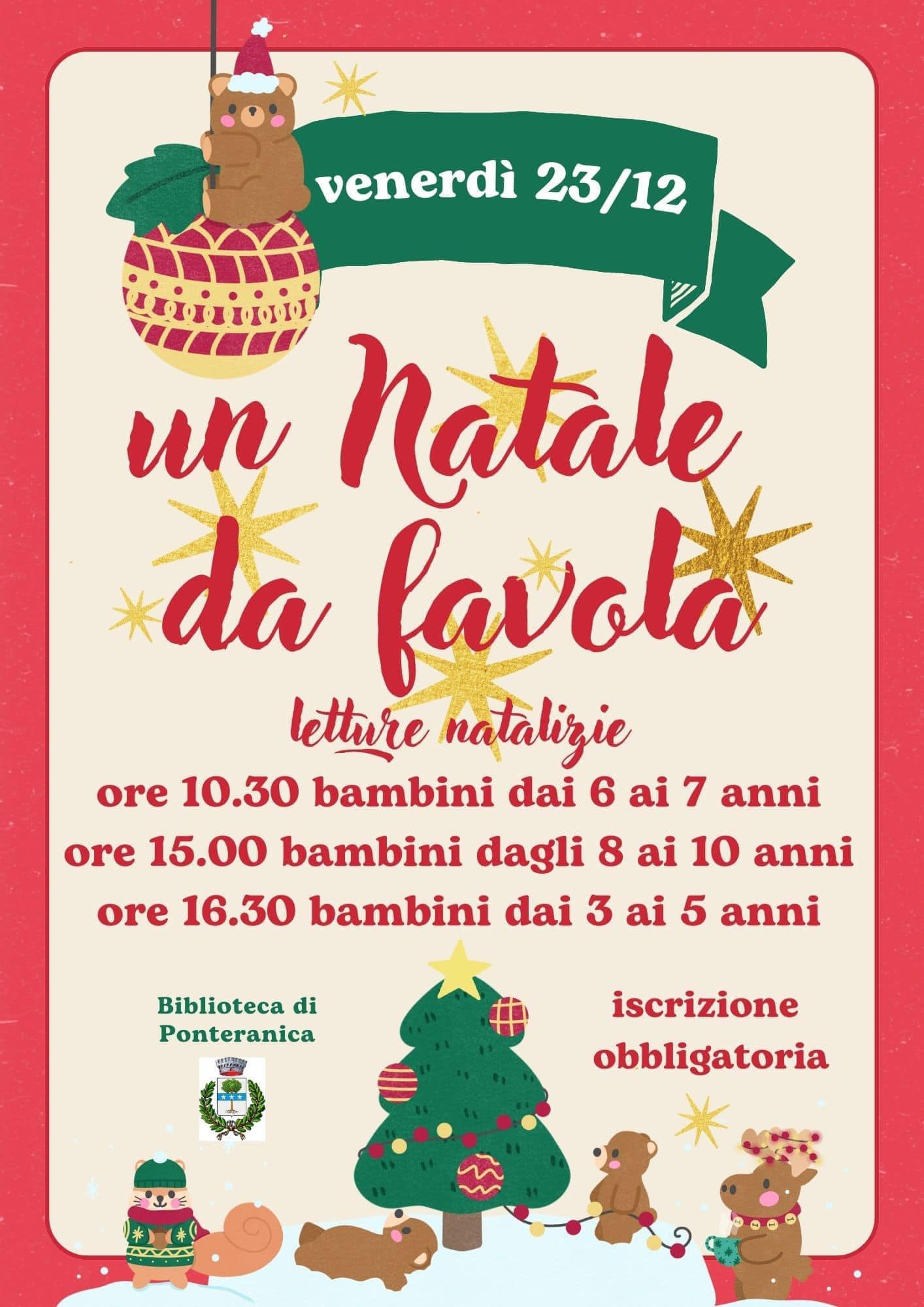 Letture Natalizie per bimbi dai 3 ai 10 anni