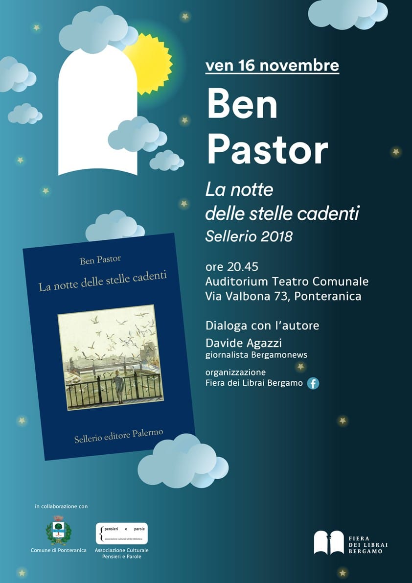 Incontro con la scrittrice BEN PASTOR