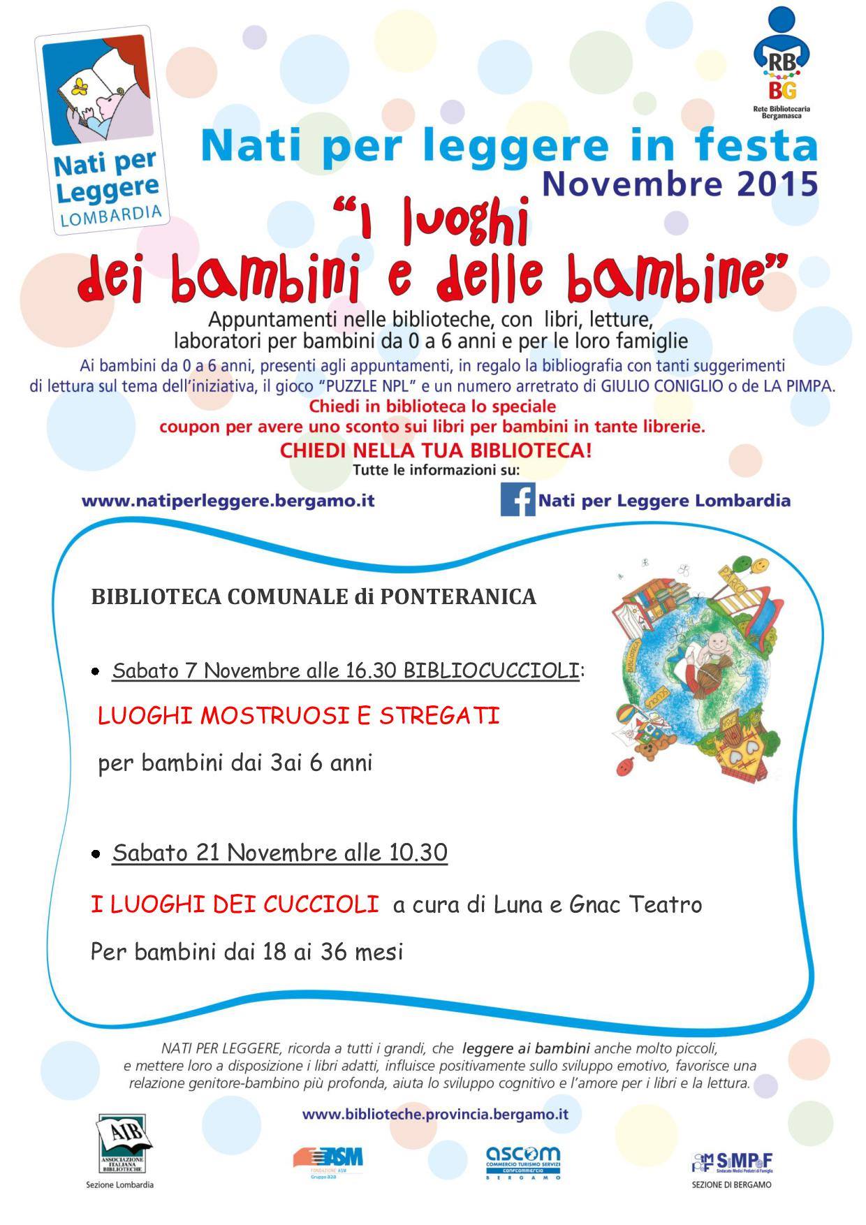 Nati per leggere in biblioteca
