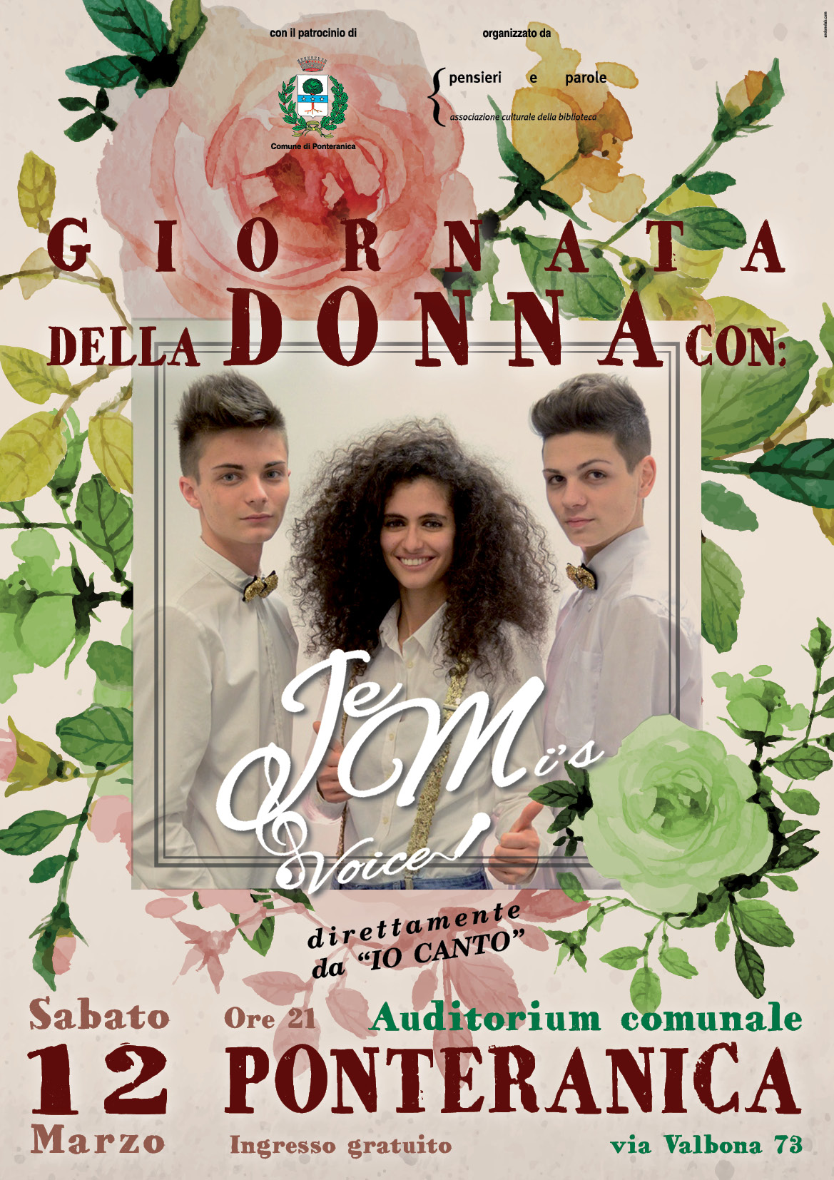Giornata della donna con JeMi's Voice