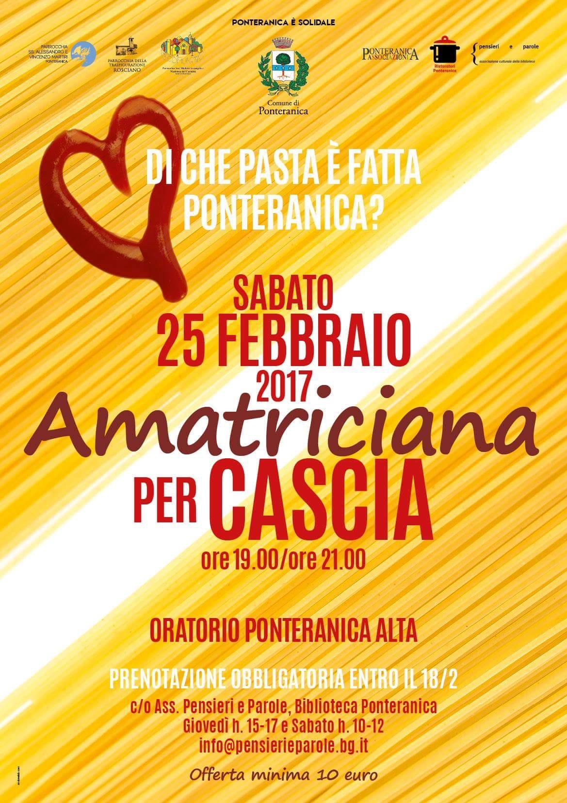 Amatriciana per Cascia